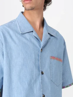 Camicia Valentino in denim di cotone