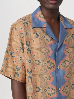 Camicia Valentino in lino con stampa