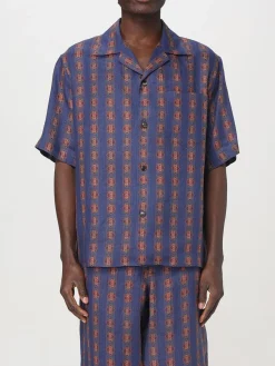 Camicia Valentino in lino con stampa