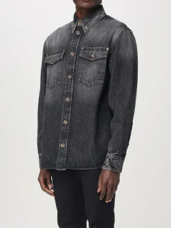 Camicia Versace in denim
