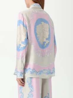 Camicia Versace in seta stampata