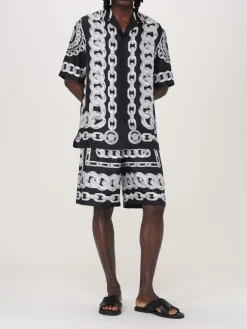 Camicia Versace in seta stampata