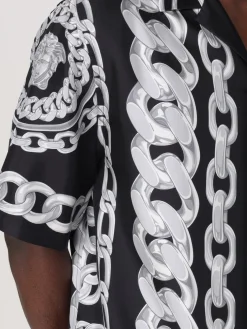 Camicia Versace in seta stampata