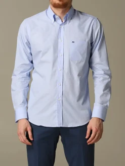 Camicia XC in cotone con logo
