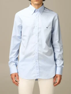 Camicia XC in cotone con logo ricamato