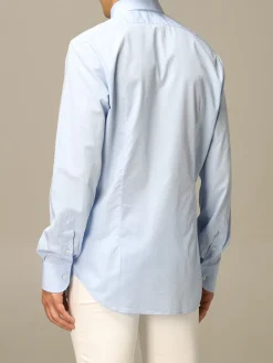 Camicia XC in cotone con logo ricamato