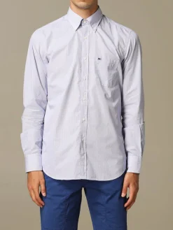 Camicia XC in cotone lavato a micro quadretti