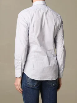 Camicia XC in cotone lavato a micro righe