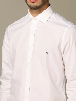 Camicia XC in cotone no iron con logo ricamato