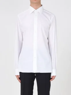 Camicia Zegna in cotone stretch