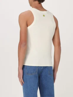 Canotta basic Barrow in cotone stretch a costine