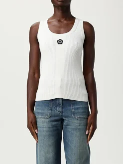 Canotta basic Kenzo in viscosa con logo