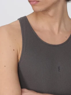 Canotta Cassandre Saint Laurent in cotone