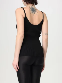 Canotta Courrèges in cotone stretch