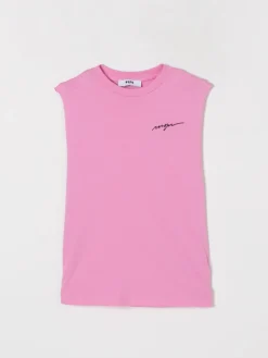 Canotta in cotone con logo MSGM Kids