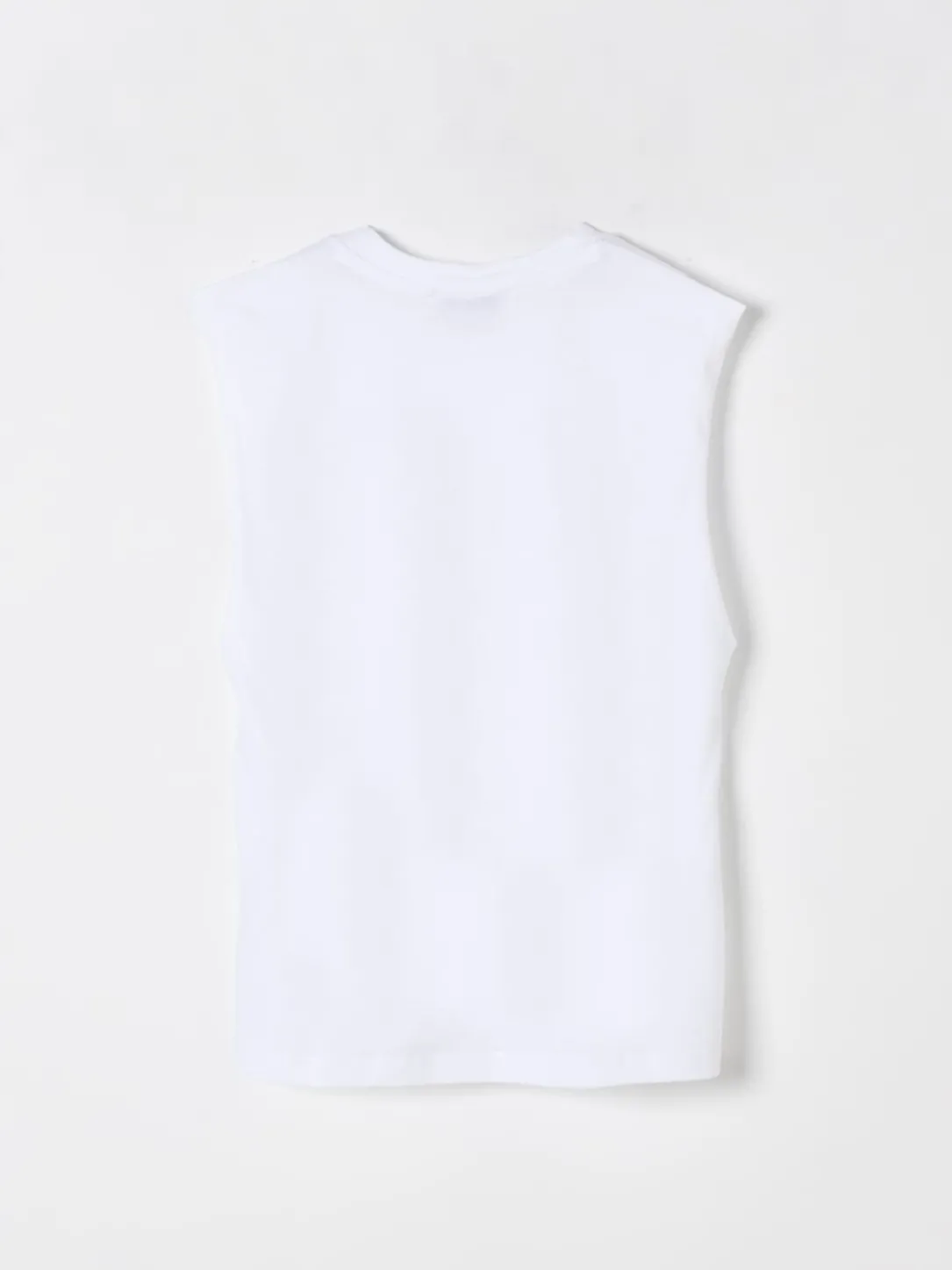 Canotta in cotone con logo MSGM Kids