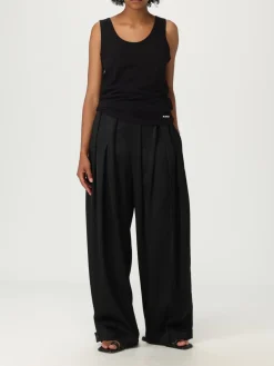 Canotta Jil Sander in cotone stretch