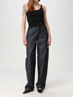 Canotta Mugler in nylon stretch