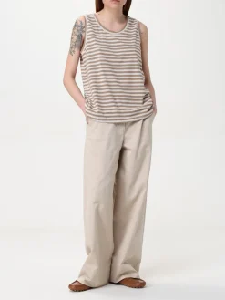 Canotta 'S Max Mara in cotone stretch a righe