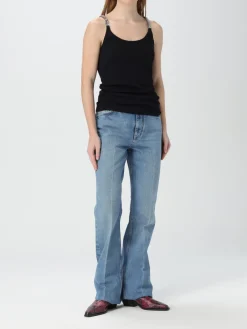 Canotta Stella McCartney in cotone stretch a costine