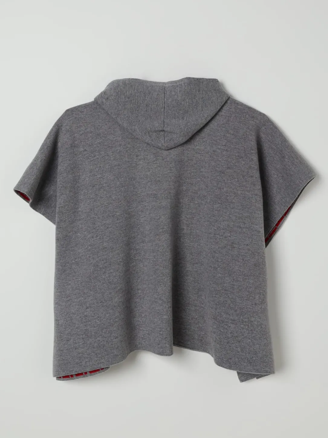 Cappa in lana FF Fendi con cappuccio