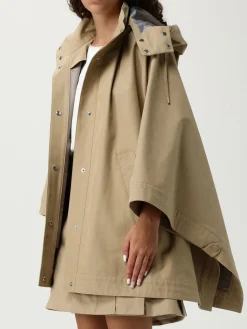 Cappa MM Max Mara in misto cotone con cappuccio