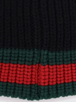 Cappello a berretto in lana Web Gucci
