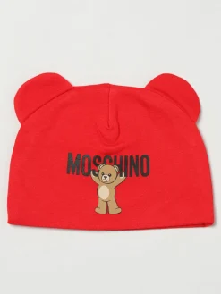 Cappello a berretto Teddy in cotone Moschino