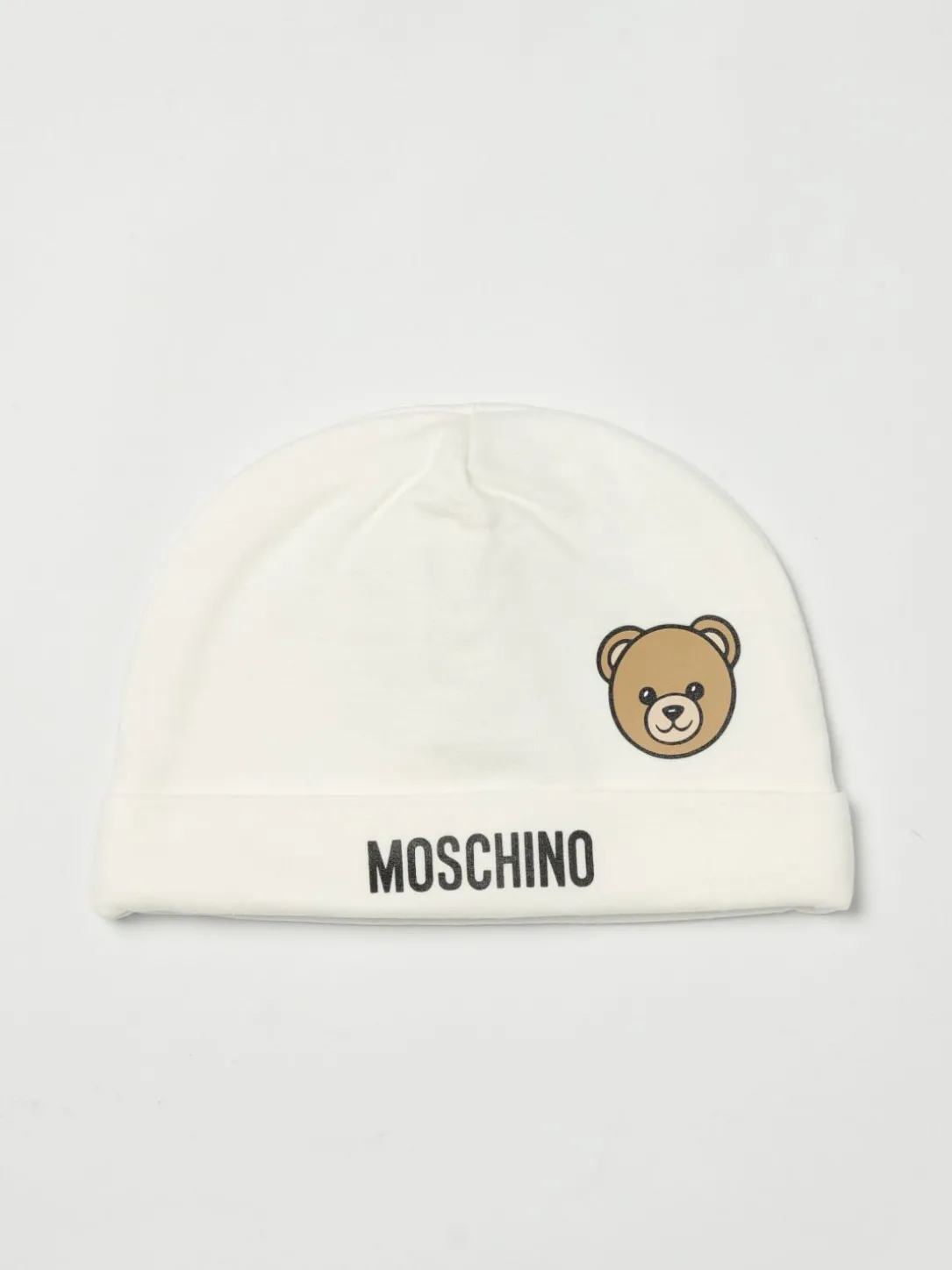 Cappello a berretto Teddy in cotone Moschino