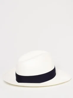 Cappello Amedeo Panama Borsalino in rafia intrecciata