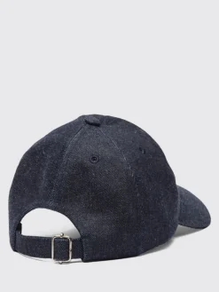 Cappello A.P.C. in denim di cotone