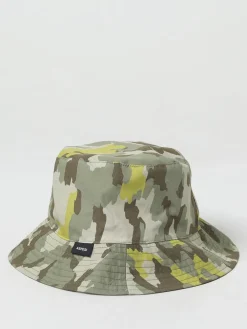 Cappello Aspesi in cotone stampa camouflage