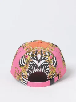 Cappello Baroque Versace Jeans Couture in cotone stampato
