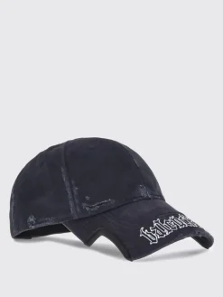 Cappello Blackletter Script Balenciaga in cotone used