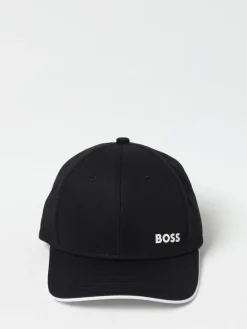 Cappello Boss in canvas di cotone con logo