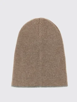 Cappello Brunello Cucinelli in cashmere a costine