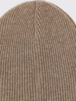 Cappello Brunello Cucinelli in cashmere a costine
