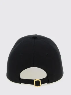 Cappello Chez Valentino Garavani in cotone con logo ricamato