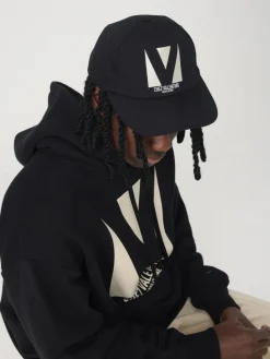 Cappello Chez Valentino Garavani in canvas di cotone