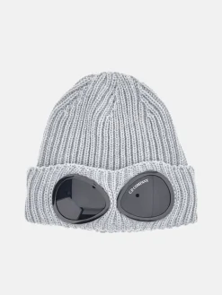 Cappello C.P. Company in lana a coste con lenti