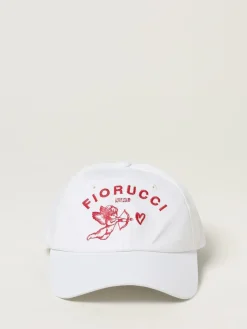 Cappello da baseball in cotone con logo Fiorucci