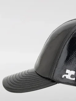 Cappello da baseball in vinile Courréges