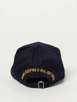 Cappello Dsquared2 in cotone con patch logo