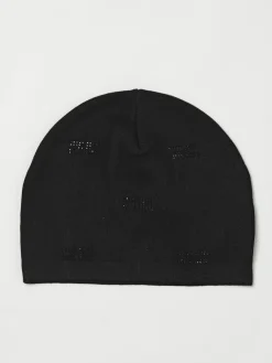 Cappello Elisabetta Franchi La Mia Bambina in maglia con strass