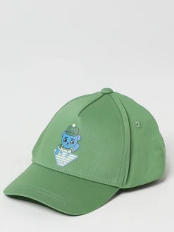 Cappello Emporio Armani in cotone con stampa