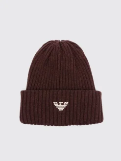 Cappello Emporio Armani in misto cotone a coste