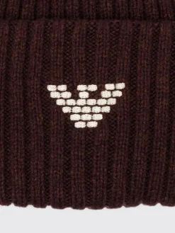 Cappello Emporio Armani in misto cotone a coste