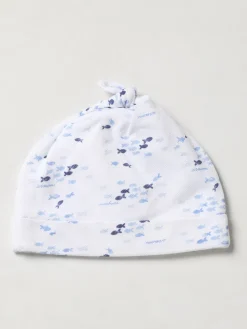 Cappello Emporio Armani Kids in cotone stampato