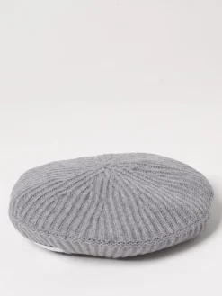 Cappello Ganni in misto lana a coste