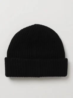 Cappello Ganni in misto lana riciclata a coste